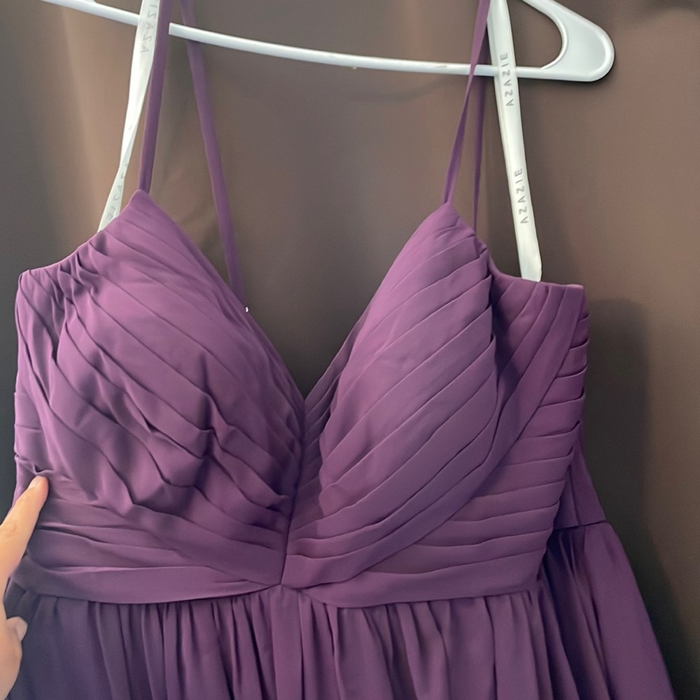 Grape bridesmaid dress size 16-18